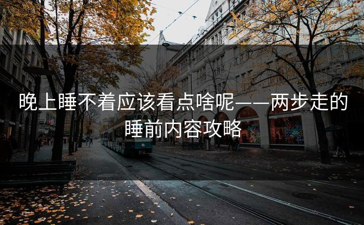 晚上睡不着应该看点啥呢——两步走的睡前内容攻略